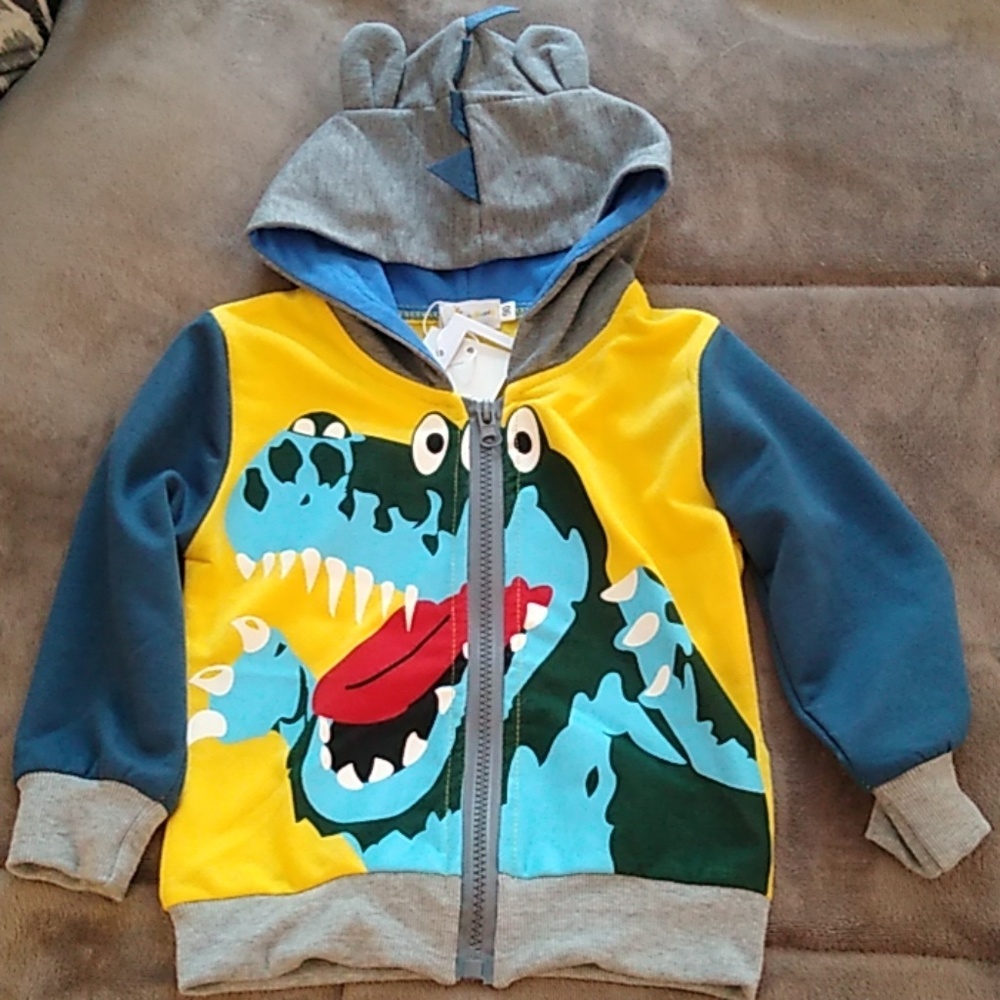 Kids zip up sweater